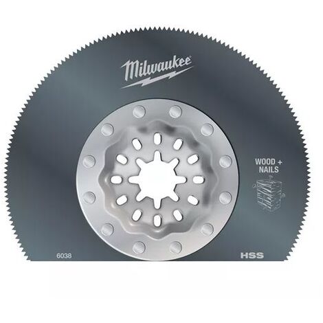 Multimaterial x 85 Milwaukee Segment-Sägeblatt mm Multitool 20 Starlock