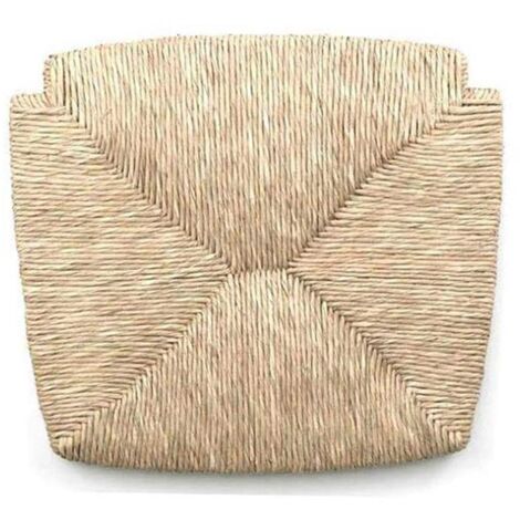 egc seduta ricambio in paglia sedia 37x37 cm set 6 - Italy