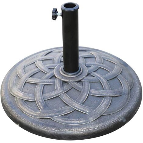 Base per ombrellone in ghisa 12 kg 48 cm