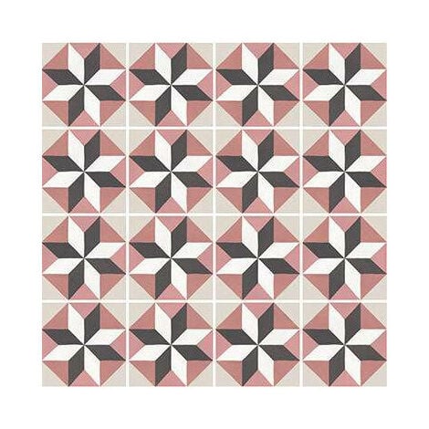 Carrelage sol / mur effet ciment 20x20 cm CAPRICE DECO MAGIC COLOURS(vendu par boite de 1m2)