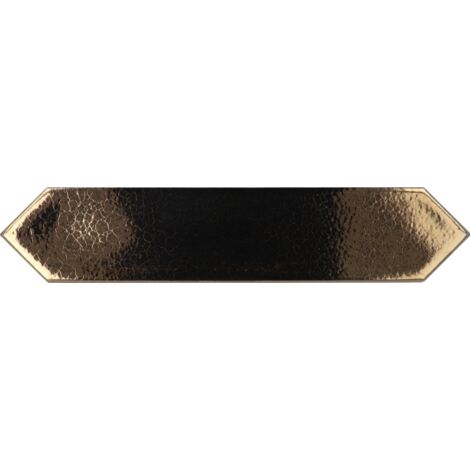 Carrelage mur faience forme navette 5x25 cm mate LANSE GOLD (vendu par boite de 0,50m2)