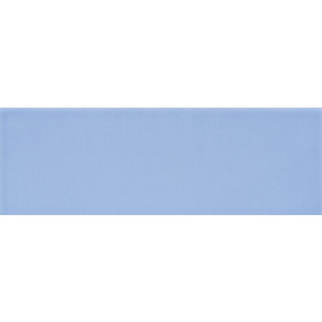 Carrelage sol / mur briquette rectangulaire uni bleu mate 5X15 cm FÄRGBLOCK MATT CIELO FGB117M (vendu par boite de 0,60m2)