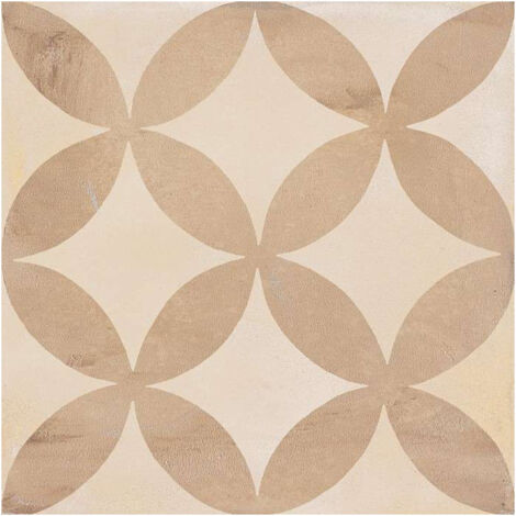 Carrelage sol / mur hexagonal effet ciment 25 x 21.6 cm TERRA ASTRO (vendu par boite de 1,17m2)