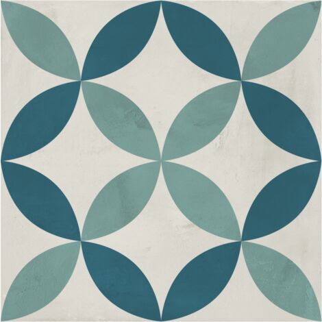 Carrelage sol / mur effet ciment vieilli 20x20 cm TERRA ART ASTRO O.C (vendu par boite de 1,20m2) (1/2)