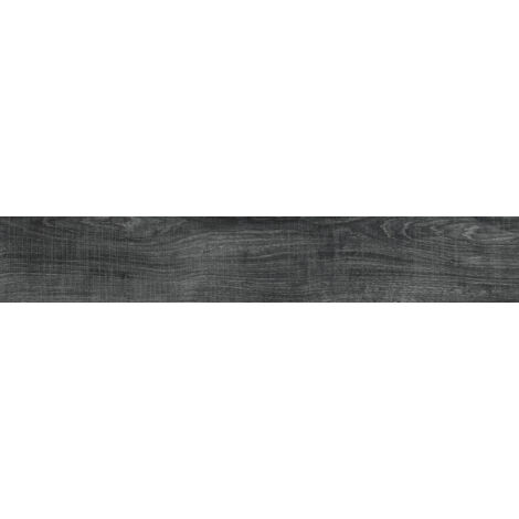 Carrelage sol / mur effet bois 20x120 cm ARTWOOD BLACK(vendu par boite de 1.44m2)