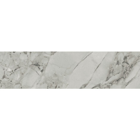 Carrelage sol / mur rectangulaire effet marbre gris mate 6x24 cmSCULTOREA foam grey miniature J478 (vendu par boite de 0,87m2) (1/3)