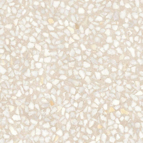 FARNESE AMALFI CREMA 30 x 30 cm - Carrelage aspect terrazzo crème - Blanc, Beige, Taupe