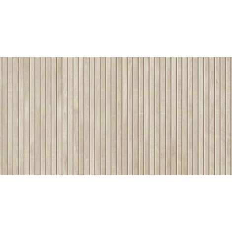 Eiffel Art Construction – Carrelage imitation parquet 60x120 cm – Grès cérame effet bois bambou relief – Résistant aux chocs et à l'usure – Finition mat