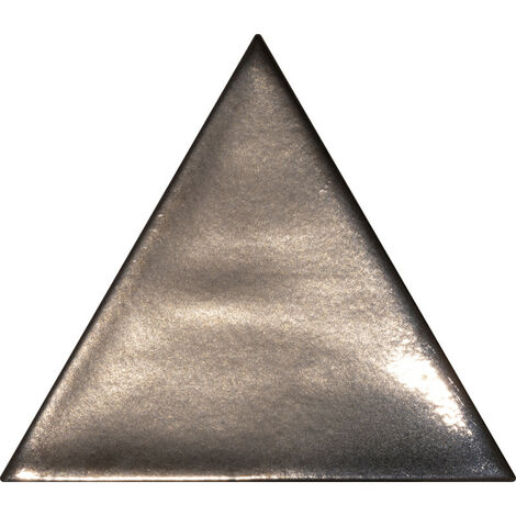 Carrelage mur trianguaire effet zellige bronze métal 13,2x11,4 cm 3LATI BRONZO (1/4)
