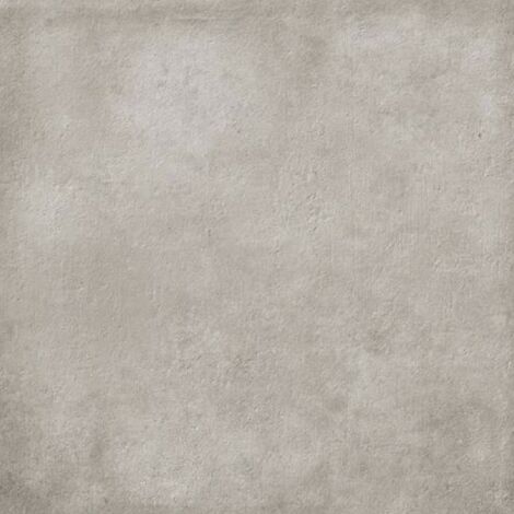 Carrelage sol / mur moderne gris 75x75 cm MATERIKA GREY (vendu par boite de 1.125m2)