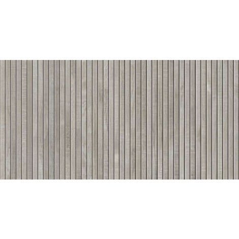Carrelage sol / mur effet bois bambou à relief 60x120 cm ARTWOOD RIBBON GREY(vendu par boite de 1.44m2)