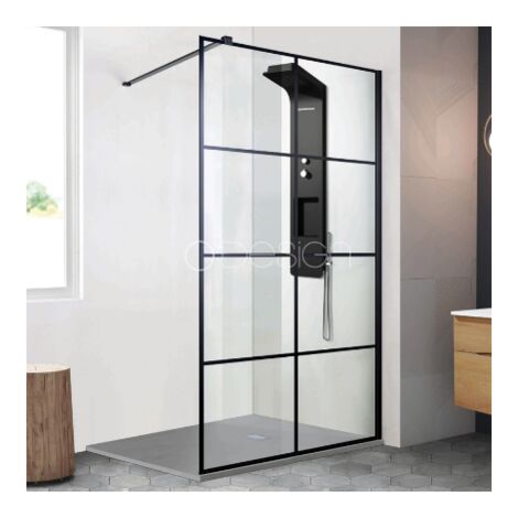 Paroi de douche style atelier 80 cm - CLUB (1/3)