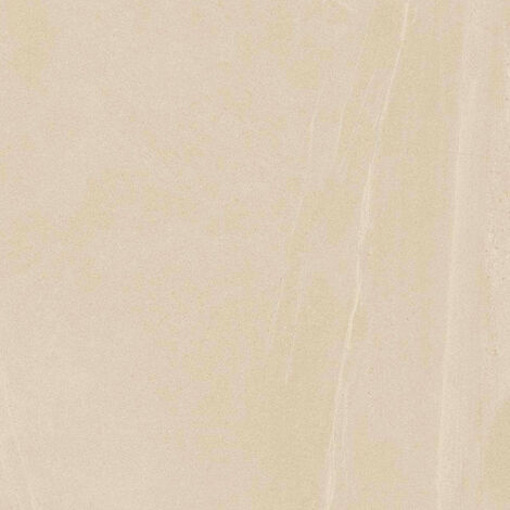 Carrelage extérieur antidérapant effet pierre beige 120x120 cm SEINE R CREMA