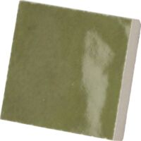 Cabochon sol / mur brillant 3,4x3,4 cm Taco KASBAH VERD (vendu par boite de 68 pièces)