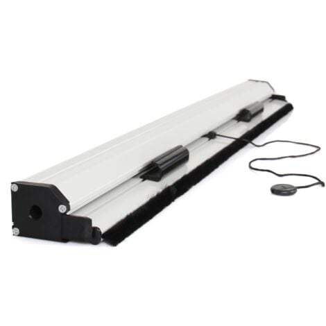 Store moustiquaire Recoupable Alu - L 125 x H160 cm - Blanc - Unitaire