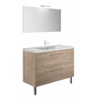 CAREA - Concept plan vasque + meuble tiroirs LUNEA 120 cm