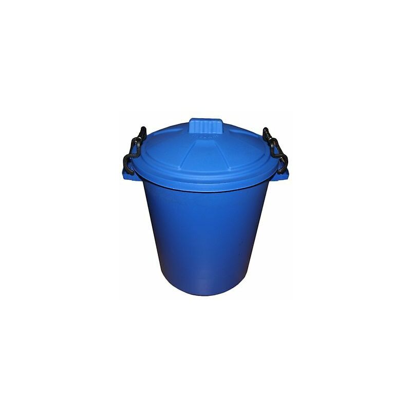 90L LARGE COLOURED METAL BIN TRASH CAN DUSTBIN WASTE HORSE ANIMAL