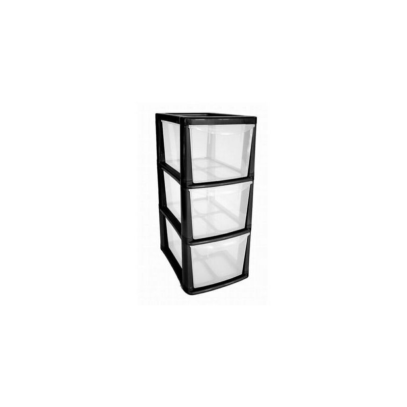 3 Drawer Mini Tower Plastic Storage Drawers MINI/SMALL Desktop SMALL Drawer