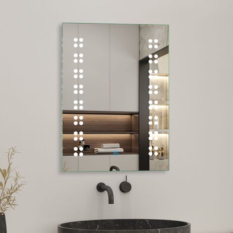 Specchio Rotondo da Parete Ø 40 cm Cornice in Alluminio disponibili vari  colori dimensioni : Oro