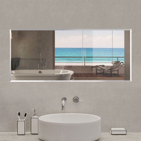 Specchio ingranditore da bagno a parete in ottone cromato ingrandimento 2x