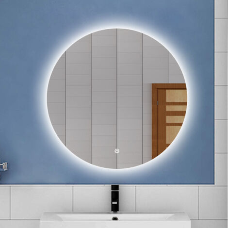 LUVODI Specchio Bagno Led Luce: Specchio Retroilluinato Bagno e Luce
