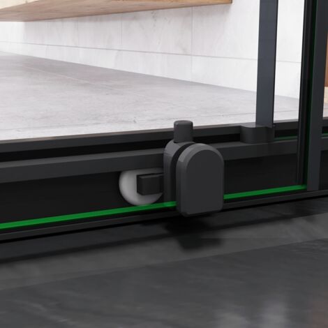 Box Doccia Nicchia 120x195 Cm - Vetro Satinato Anticalcare - Foto 5