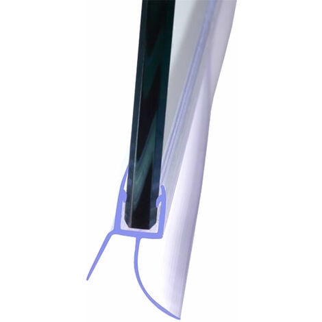Guarnizione Sottoporta (Modello-2) per box doccia lunga 90 cm per vetro da 6 mm Coda Morbida larga 23 mm Tagliabile