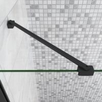 Aica Italy Barra Stabilizzatrice Regolabile Rinforzato Per Box Doccia Da 70 120 Cm Per Vetro Spessore Da 6 10 Mm 82741141 - 9