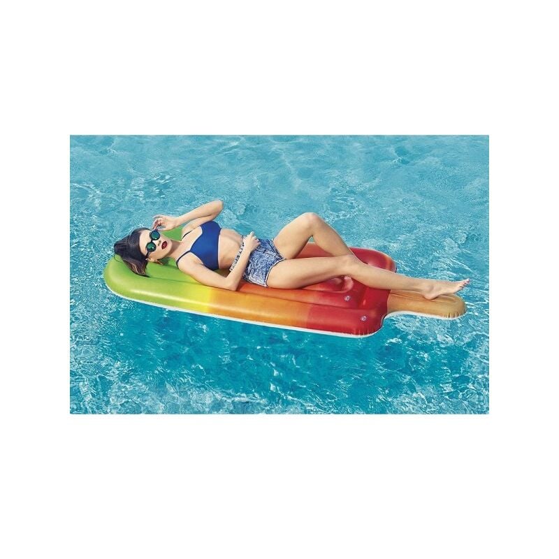 Intex Materassino Mare da Spiaggia Gonfiabile 191x76 cm a Forma di  Ghiacciolo - 58751