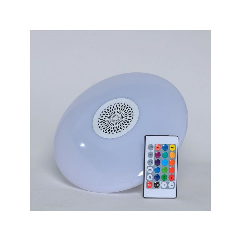 Trade Shop - Lampadina Musicale Luci Colorate Lampada Di Musica E27 Ufo  Bluetooth 5.0 Tx-9711