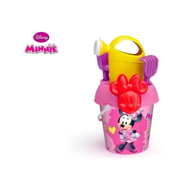 SECCHIELLO DA MARE DI MINNIE GIOCO DA SPIAGGIA PER BAMBINI CON DIVERSI  ACCESSORI