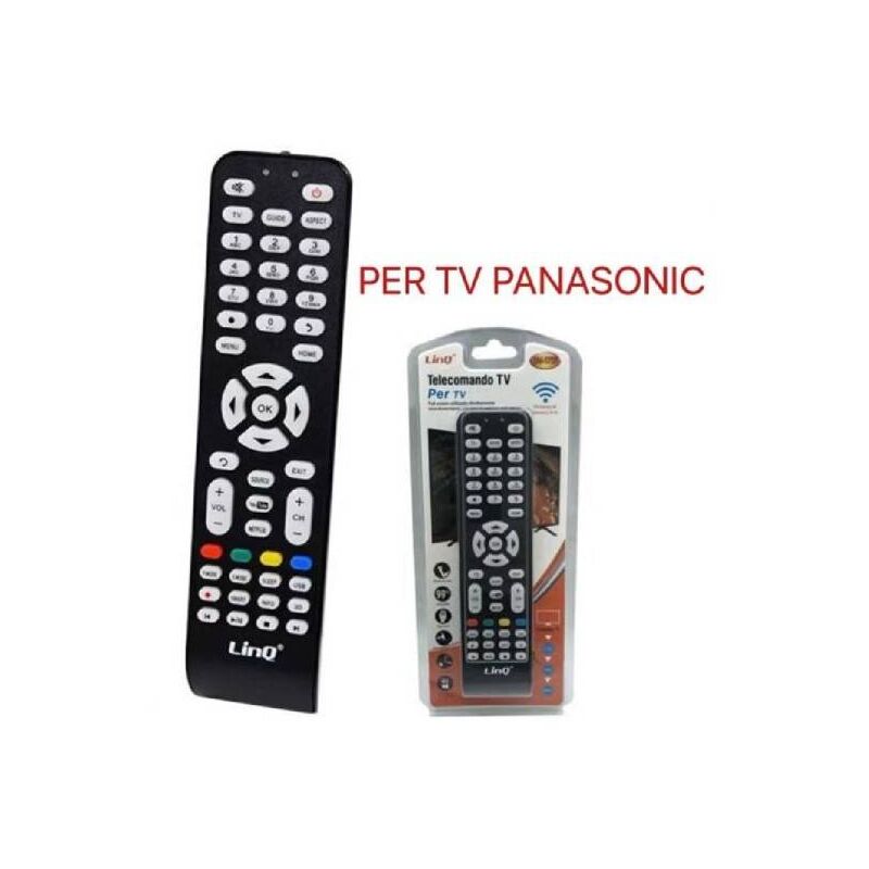 Trade Shop - Telecomando Universale Tv Panasonic Led Lcd Hdtv Universal  Remote Control Pn-5723