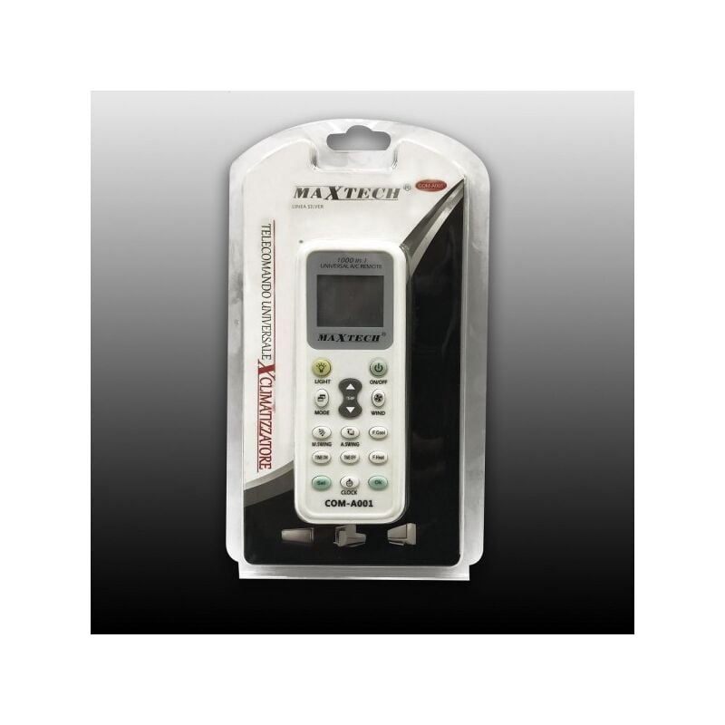 Trade Shop - Telecomando Universale Condizionatore Climatizzatore D'aria  Maxtech Com-a001