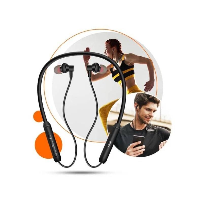 Trade Shop - Auricolare Cuffie Bluetooth Archetto Collo Magnetico Sportive  Smartphone S700