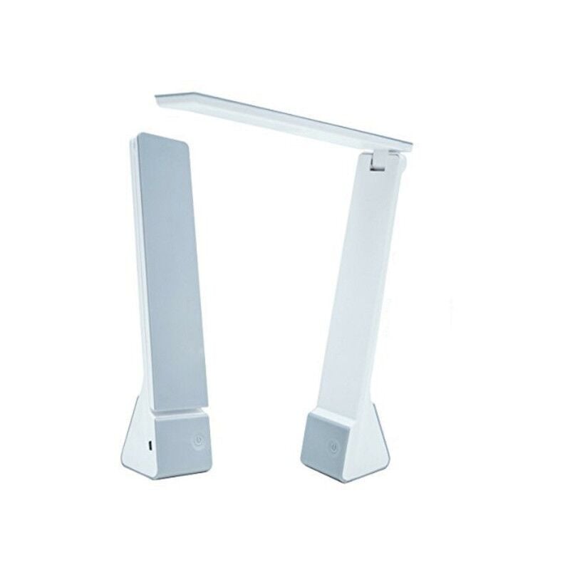 Trade Shop - Lampada Da Scrivania 15 Led 4w Pieghevole Luce Bianca Neutra  Gialla U12b