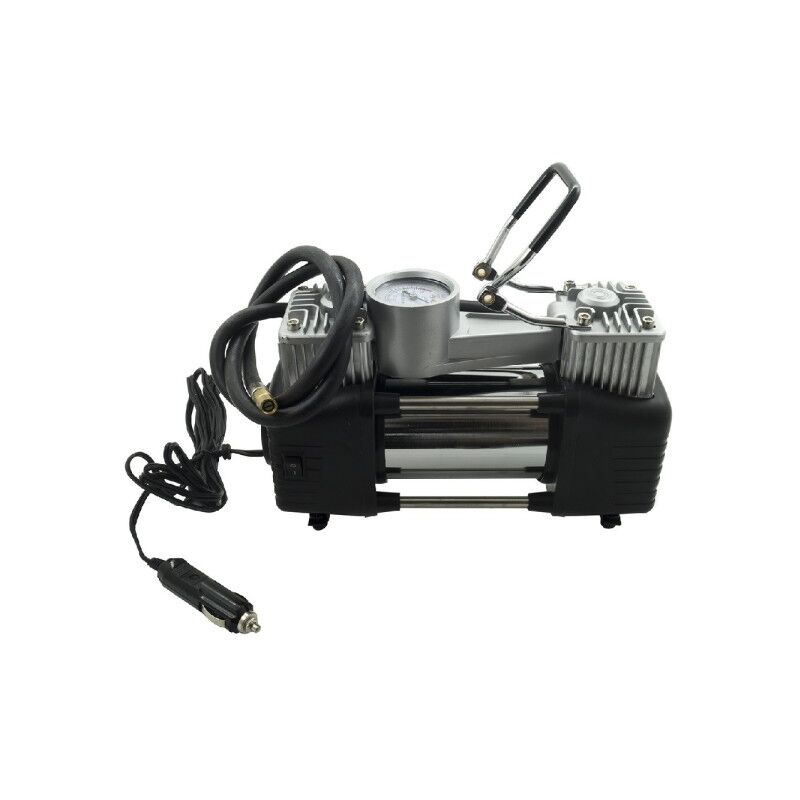 Trade Shop - Compressore 2 Cilindri 12v 85lt 150psi Auto Moto