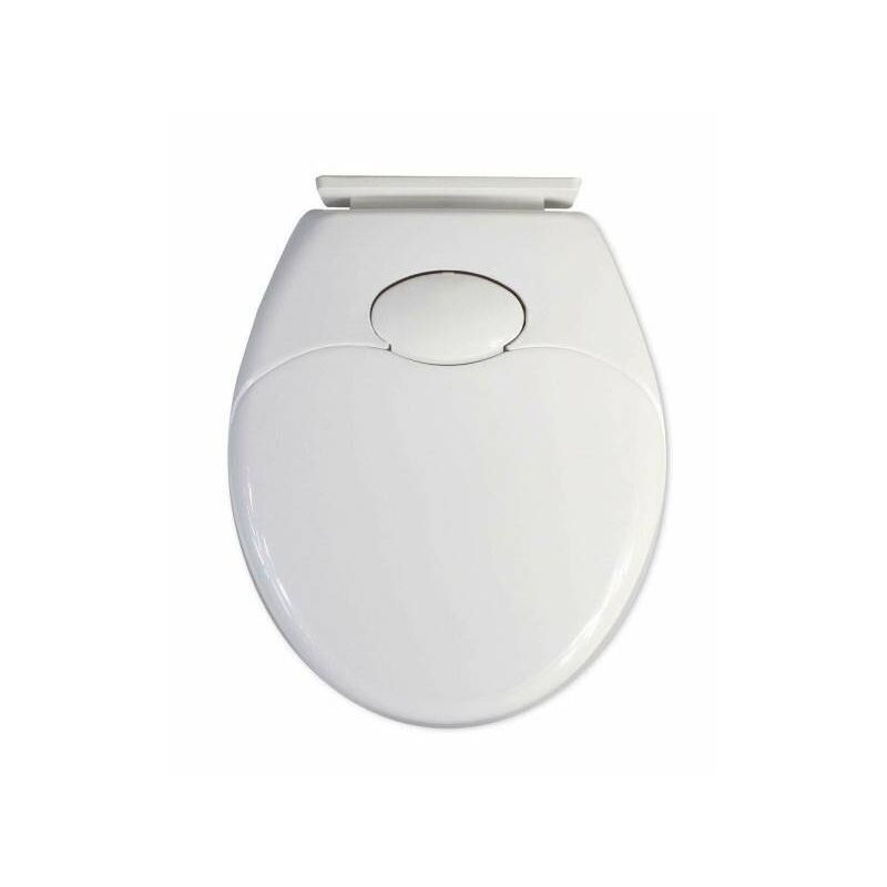 Trade Shop - Copriwater Bianco Adattatore Riduttore Bambini Tavoletta Wc  Chiusura Ammortizzata 3,5