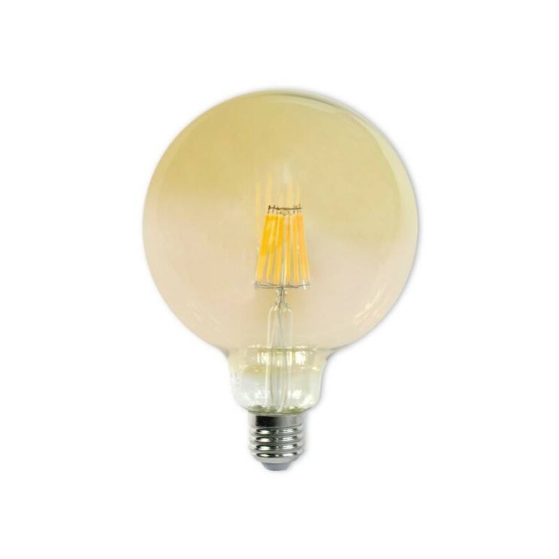 Trade Shop - Lampadina Led A Filamento Vintage 8 Watt E27 Globo G125 Luce  Calda 3000k G125