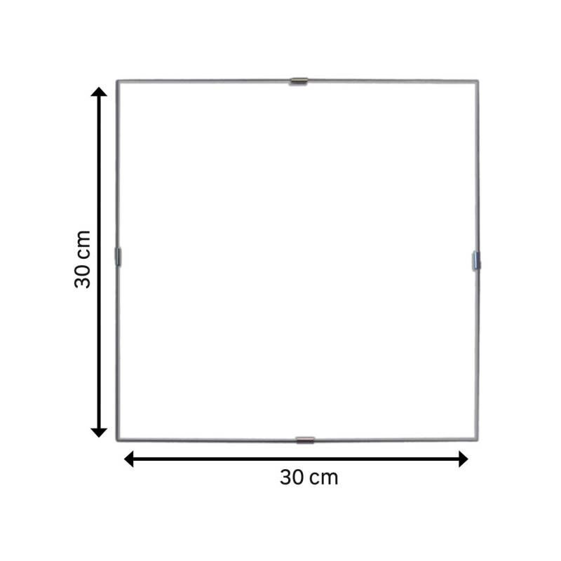 CORNICE A GIORNO 30 X 30CM CRILEX CORNICI PORTAFOTO POSTER FOTO STAMPE