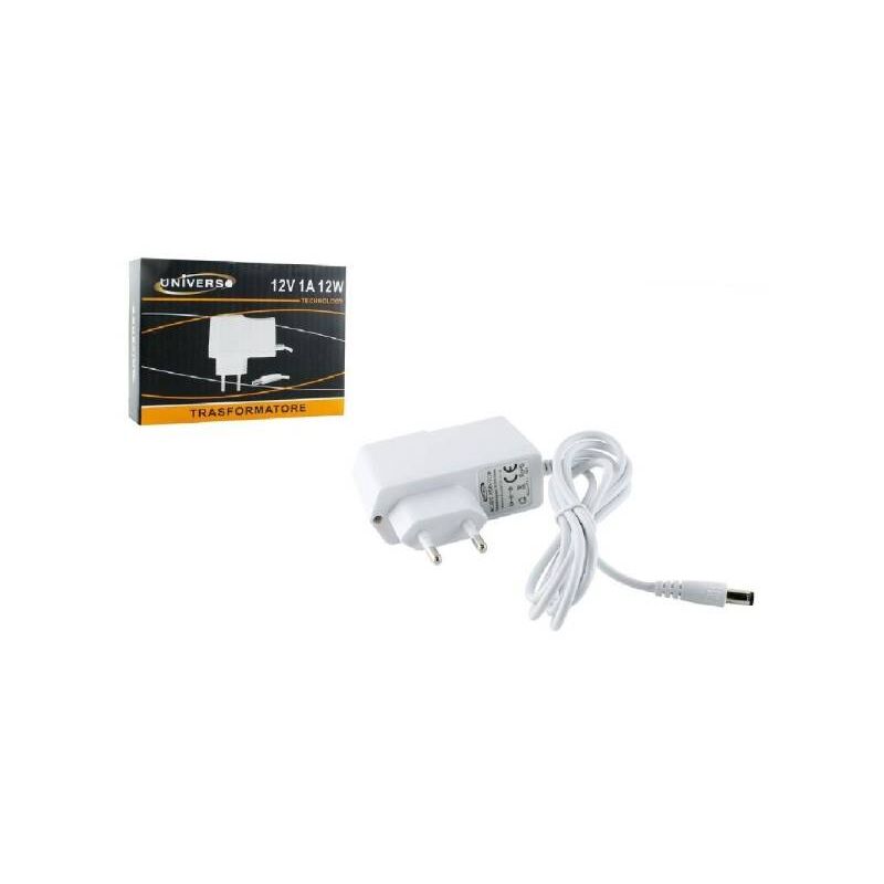 Alimentatore Switching telecamera 12V 2A - 12 VOLT 2 AMPERE universale  connettore 5,5 mm