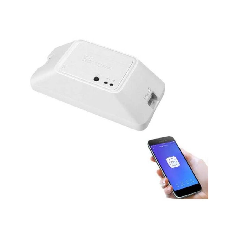 Trade Shop - Interruttore Luci Smart Wifi Compatibile Con Alexa Google  Ifttt Controllo Vocale