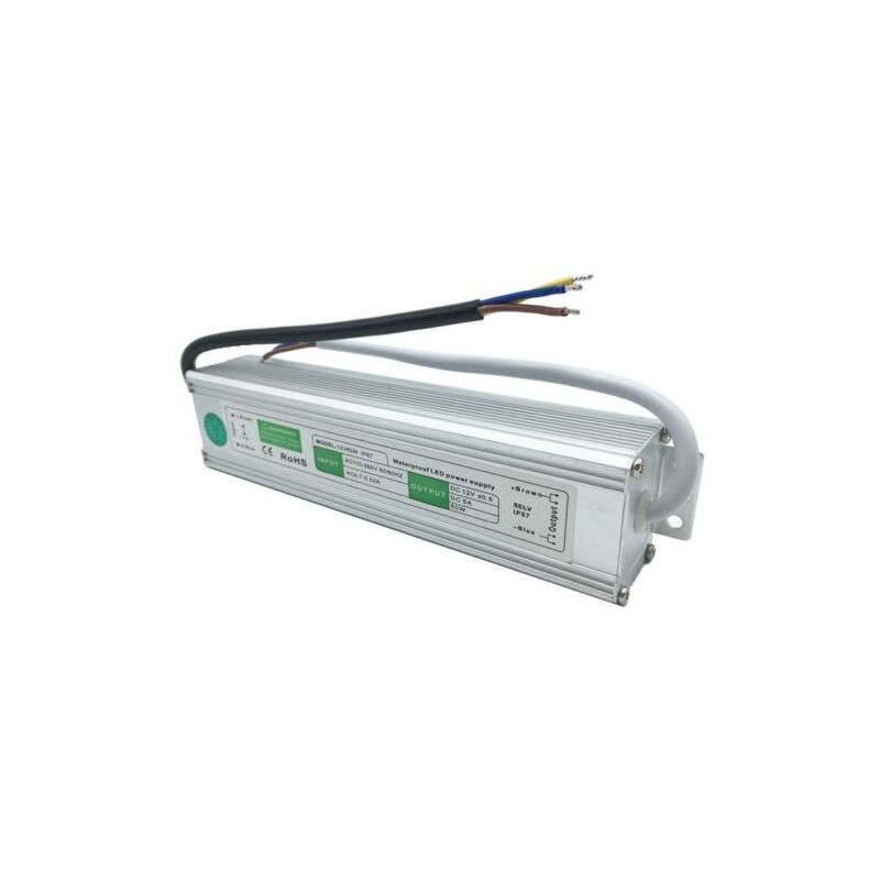 Compra Trasformatore LED 12V, max. 60 Watt, Impermeabile IP67, Dimmerabile  all'ingrosso