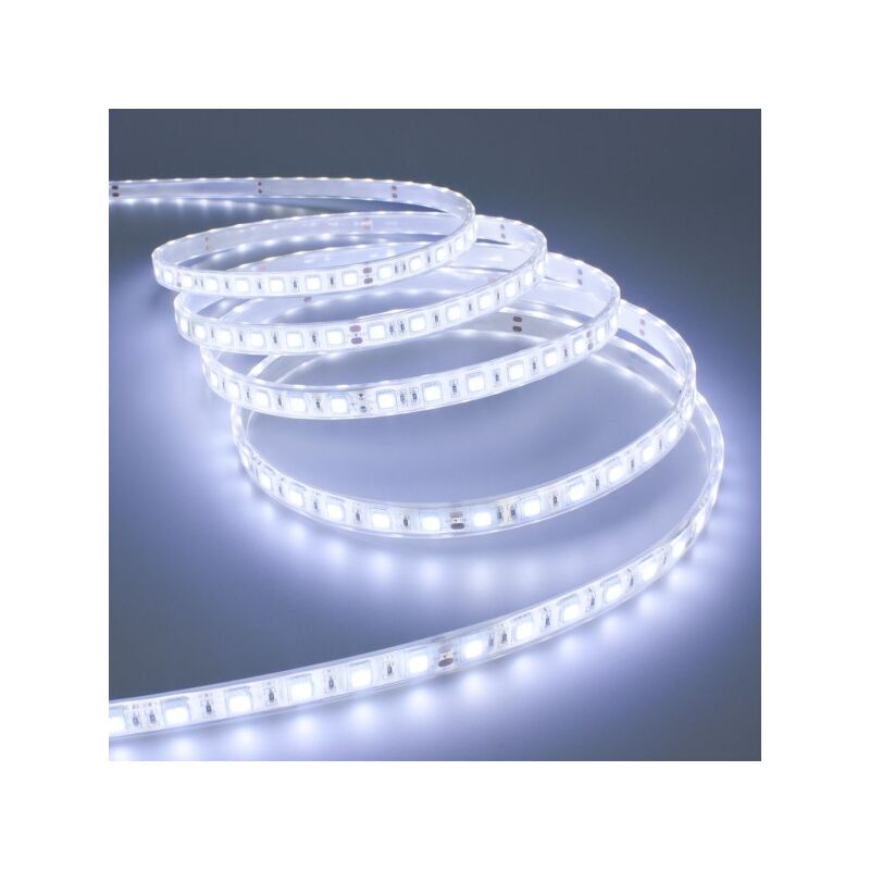 Trade Shop - Set 2 Barre Da 1 Metro Striscia Led Rigida Profilo Smd 4014  Monocolore 144