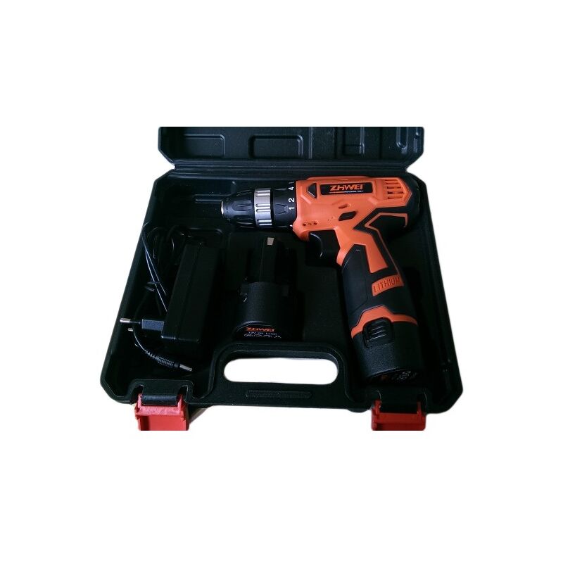 Trade Shop - Avvitatore Cordless A Batteria Ricaricabile Mini Trapano 3,6 V  Reversibile