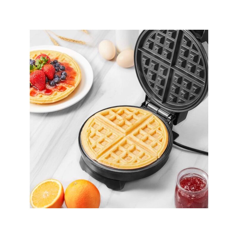 PIASTRA WAFFLE, Macchina per Waffle a 2 Fette, Piastra per Waffle 1000 W  EUR 46,99 - PicClick IT