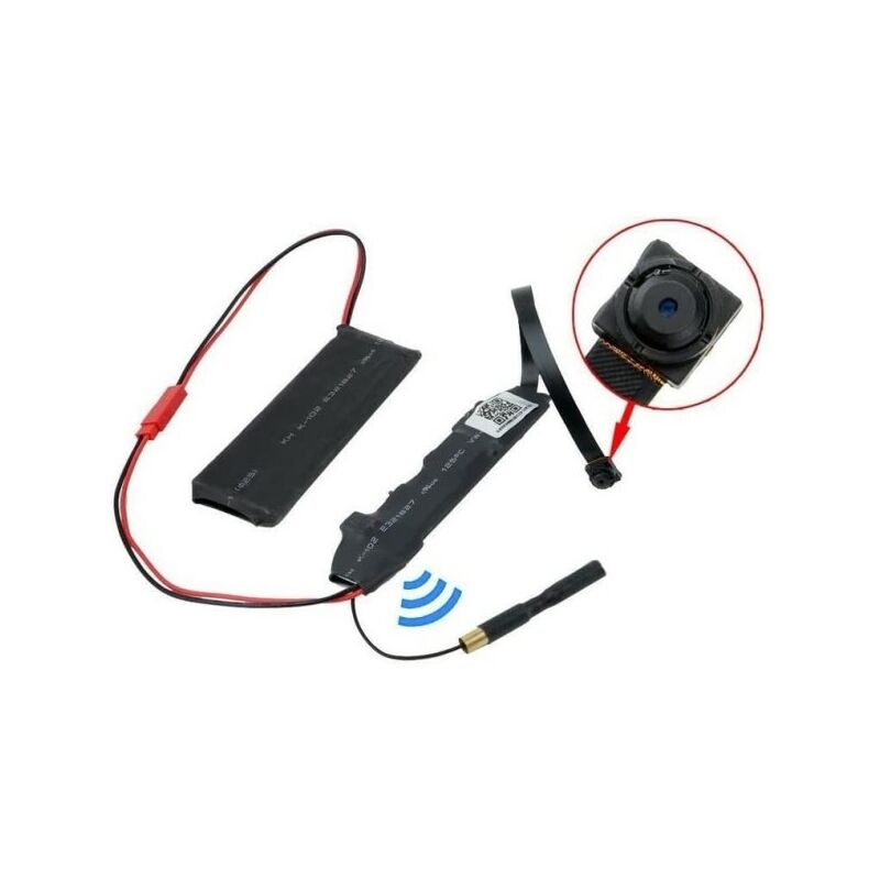 Trade Shop - Telecamera Nascosta Microcamera Spy Video Camera Spia Wifi P2p  Detection Mpx