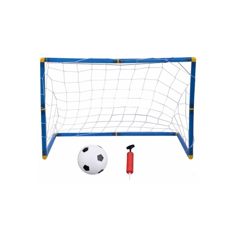 Porta Da Calcio 90X62X47 Cm Rete Pallone Calcetto Allenamento Bambini  Gvc-0904