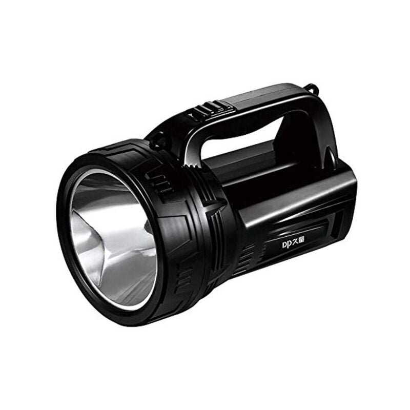 Trade Shop - Torcia Lampada Luce Emergenza Faro Portatile Led 3w Batteria  Doppia Impugnatura