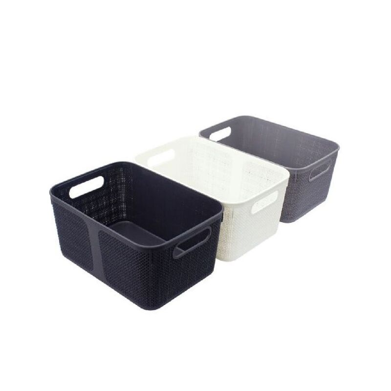 Cestino Porta Oggetti Organizer Rettangolare Cesto Porta Tutto Bagno Casa  79464 - TrAdE Shop Traesio - Idee regalo