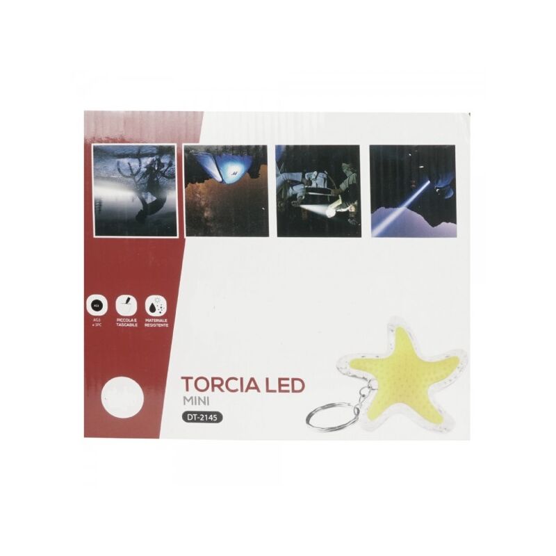 TORCIA A LED RICARICABILE STELLA POWER